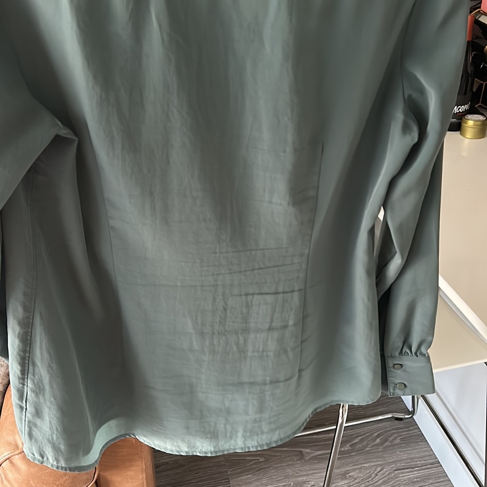 Gap Green Button Down - image 5